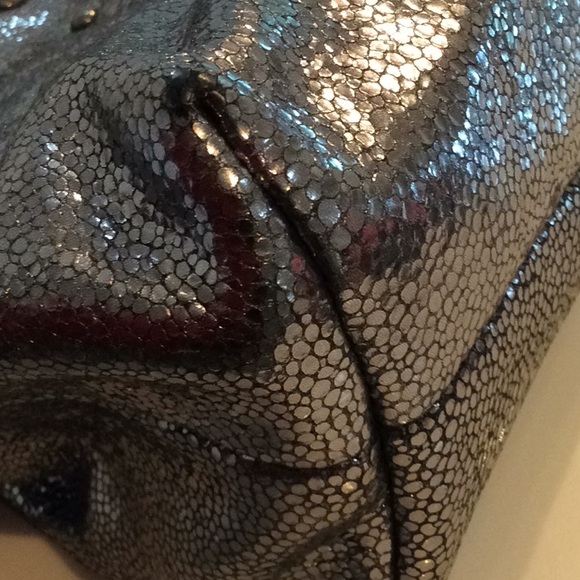 Coach Pewter Studded Bag - Picture 6 of 15